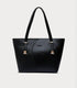 Elegant Black Quilted Tote Bag – Stylish & Spacious